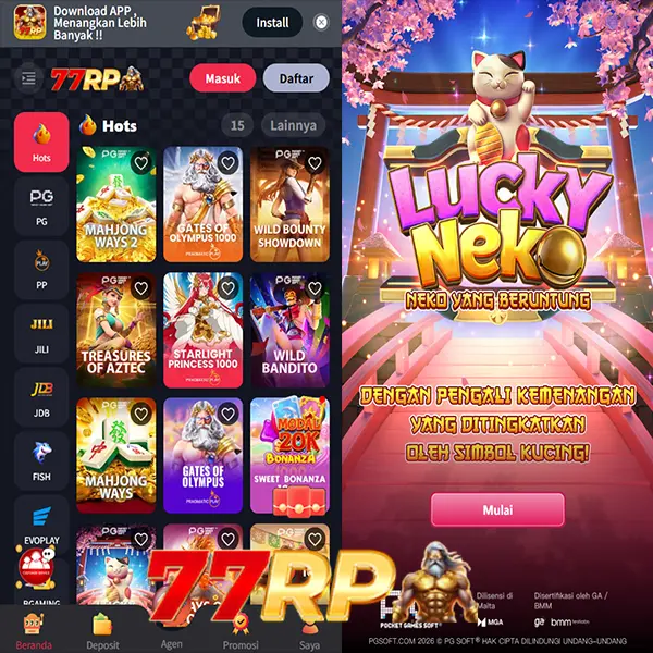 77rp Masuk